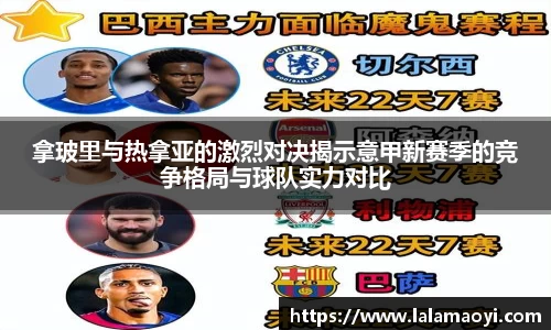 拿玻里与热拿亚的激烈对决揭示意甲新赛季的竞争格局与球队实力对比